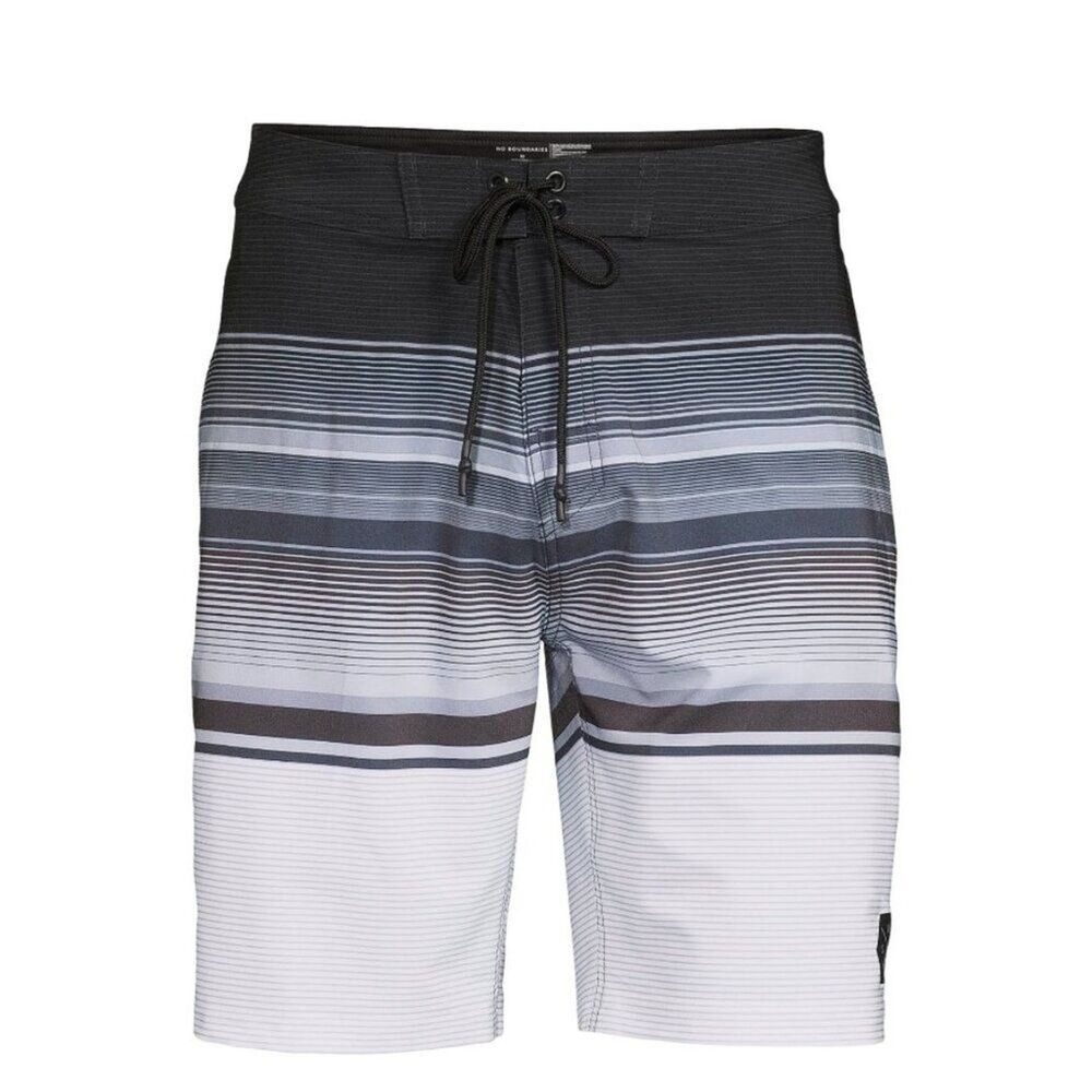 No Boundaries Men’s Knee High Swim Trunks Size 40
